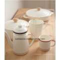 6 PCS Ménage Cuisine émail Ware